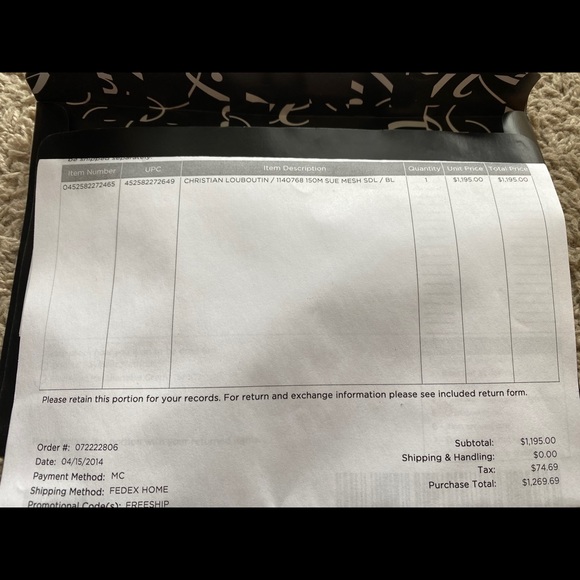 Christian Louboutin PeepToe Booties (Gently Worn) - Picture 4 of 4